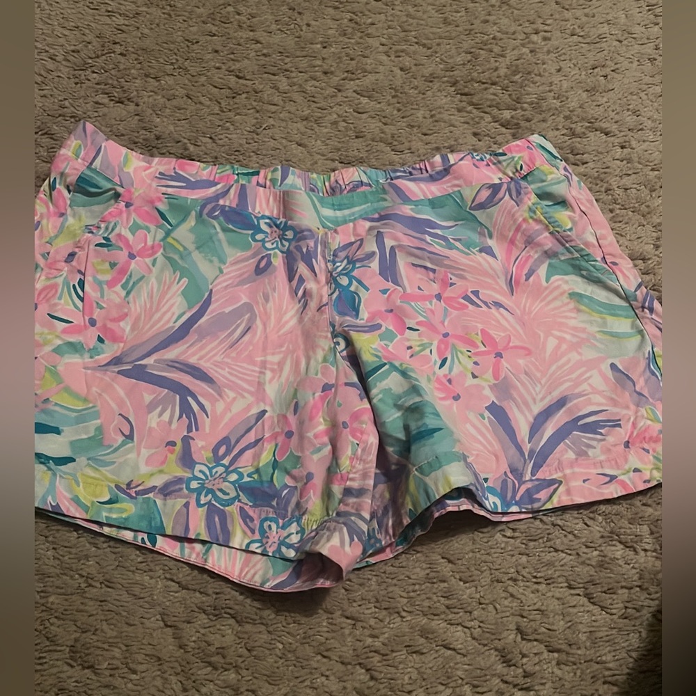 Lilly Pulitzer ocean view shorts